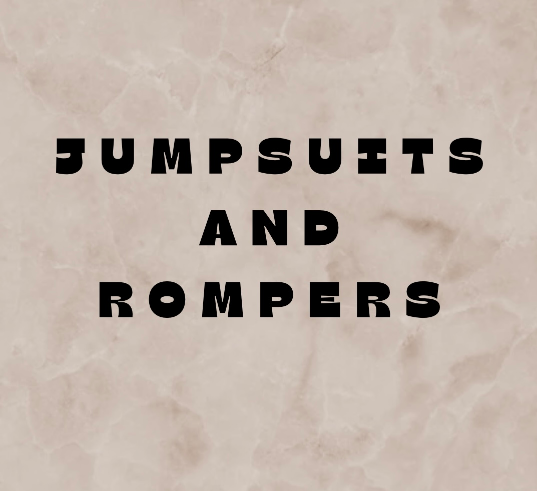 jumpsuits/rompers