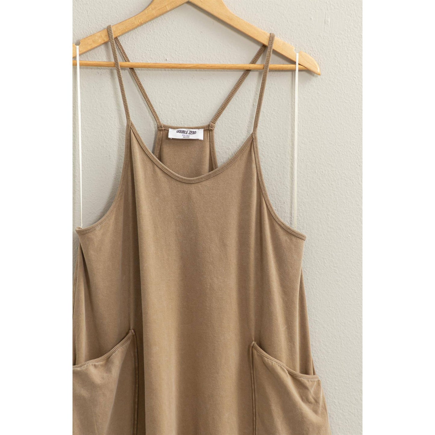 MINERAL WASHED JUMPSUIT